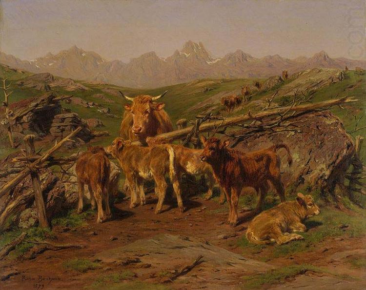 Weaning the Calves, Rosa Bonheur